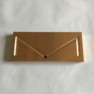 Metrik Yağsız Aşınma Plakası Grafit Takılı Bronz CNC İşleme
