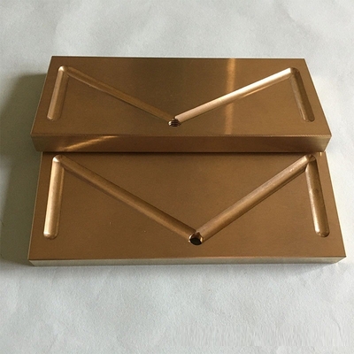Metrik Yağsız Aşınma Plakası Grafit Takılı Bronz CNC İşleme