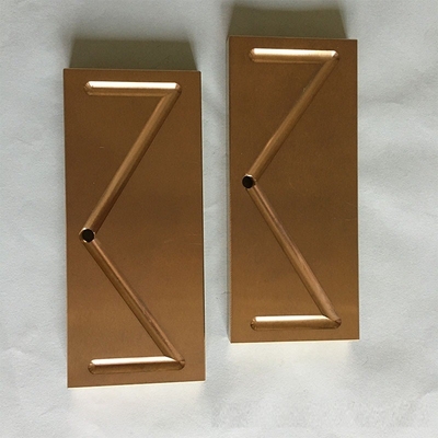 Metrik Yağsız Aşınma Plakası Grafit Takılı Bronz CNC İşleme