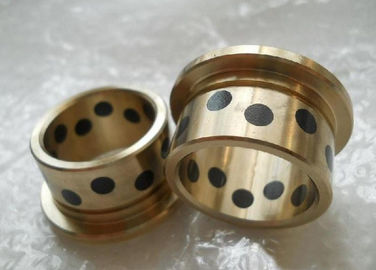 Döküm Bakır Flanşlı Bronz Rulmanlar / 210 HB Silindir Rulman