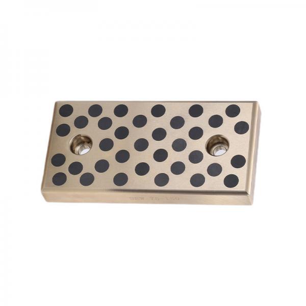 Metrik Yağsız Aşınma Plakası Grafit Takılı Bronz CNC İşleme 0